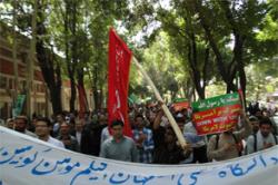دانشگاهیان صنعتی اصفهان بار دیگر اهانت به پیامبر اعظم (ص) را محکوم کردند + گزارش ویدئویی