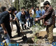 بزرگداشت روز درختکاری  و منابع طبیعی در دانشگاه